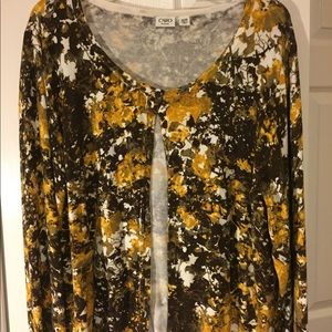 Cato 22/24W Plus Cardigan